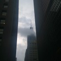 Sears tower was cloudy that day Sears tower was cloudy that day