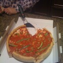 Deep dish style pizza, the best! Deep dish style pizza, the best!